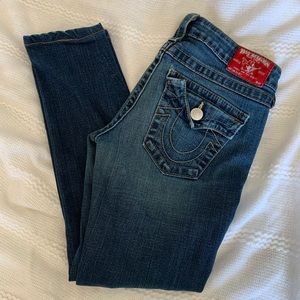 Perfect condition True Religion Jeans, size 25